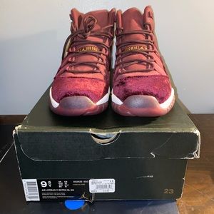 Jordan 11 Heiress Red Velvet